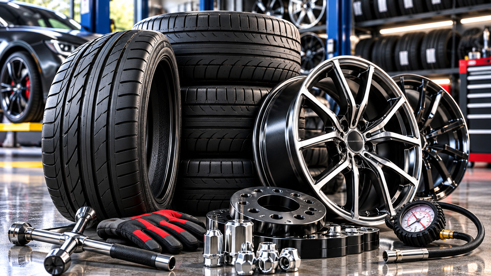 Roues, jantes & accessoires pneus